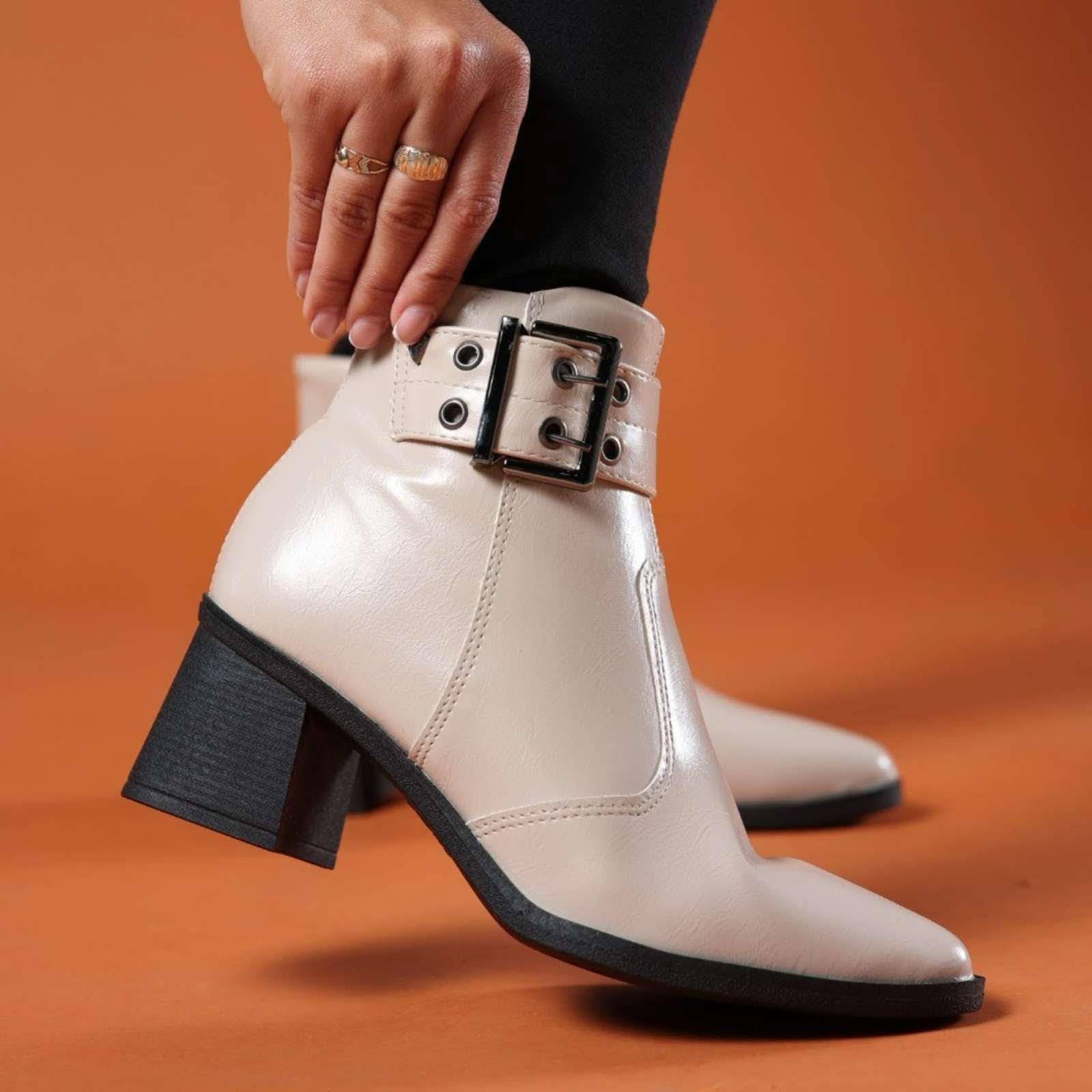 BOTA FEMININA ULTRACONFORTO COURO NAPA GALBANI - Banana Calçados -